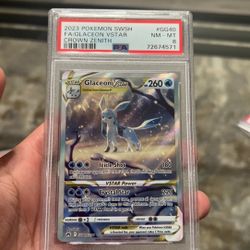 Pokémon Psa 8 Glacéon Vstar
