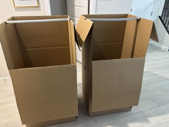 Moving Wardrobe Boxes ($10 For Both)