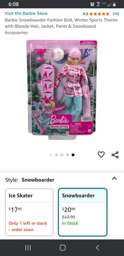 Barbie Snowboarder