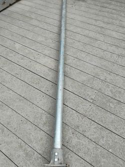 2- 3/8  X 10' Round 16 Gauge $20  $15 Without Foot