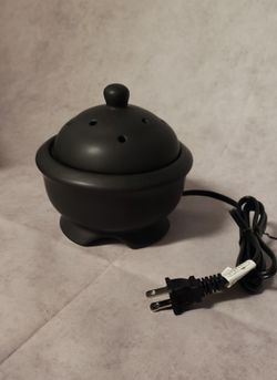 Electric Potpourri Pot Porcelain No Lid Container With Instructions 
