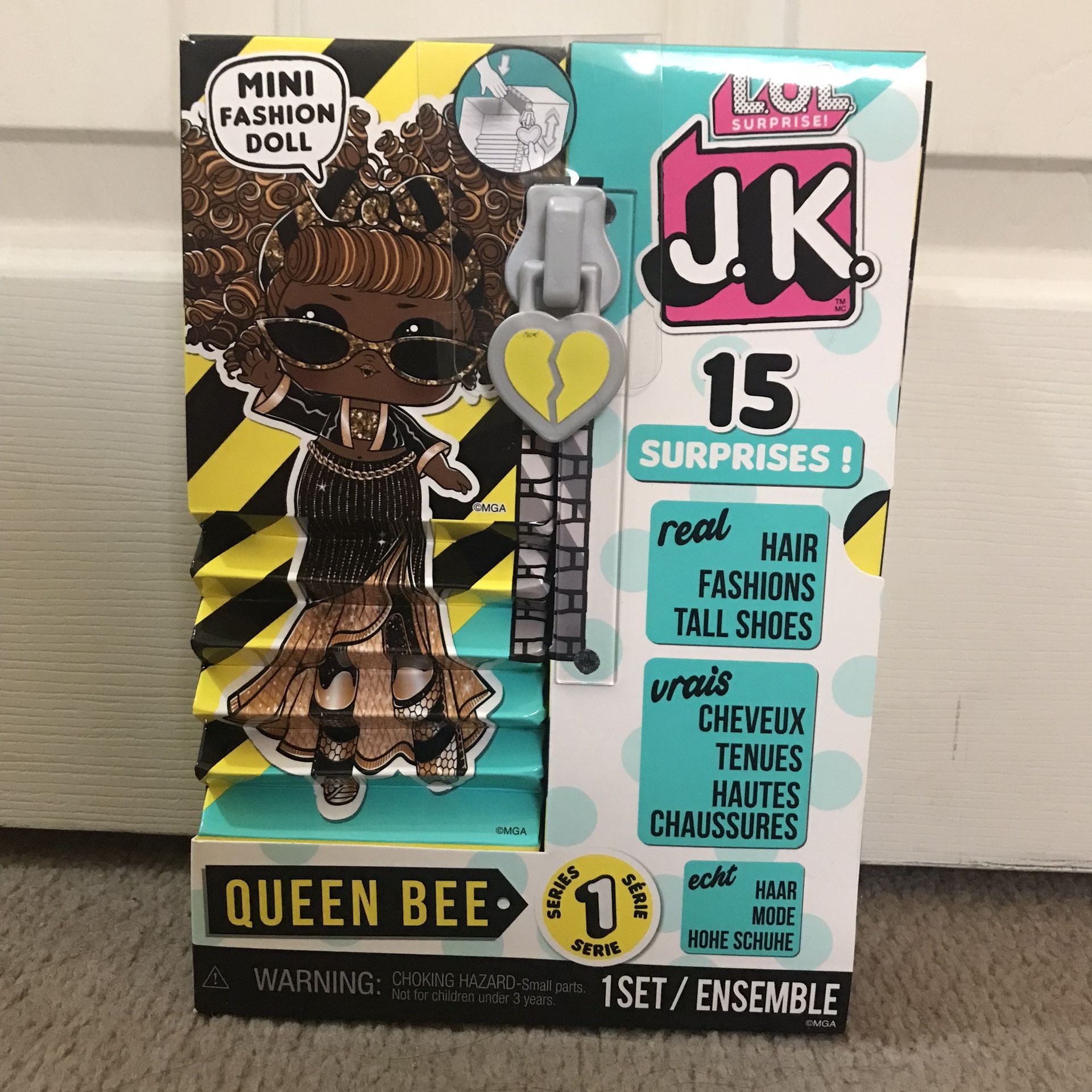 LOL Surprise JK Mini Fashion Doll Queen Bee 