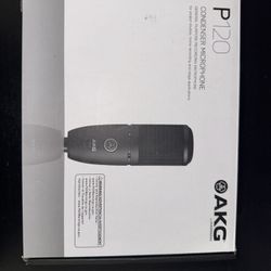 AKG P120 Condenser Microphone- Black 