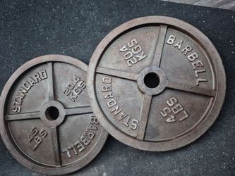 45lbs Olympic WEIGHTS