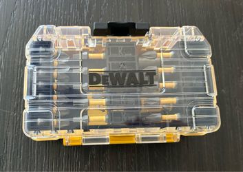 DEWALT MaxFit Ultra 30-piece Screwdriving Bit Set in a tough case