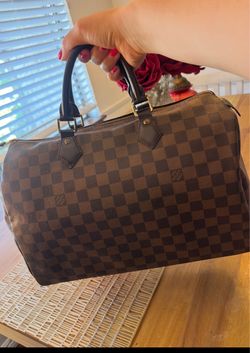 Louis Vuitton Speedy “35” Authentic guarantee