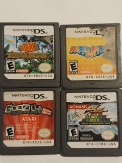 4 Nintendo DS games $30 each