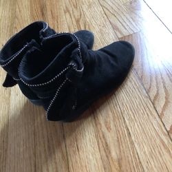 Zara Suede Girls Boots