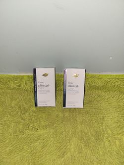 2 Dove Deodorants 1.7oz Soft Solid Original Clean