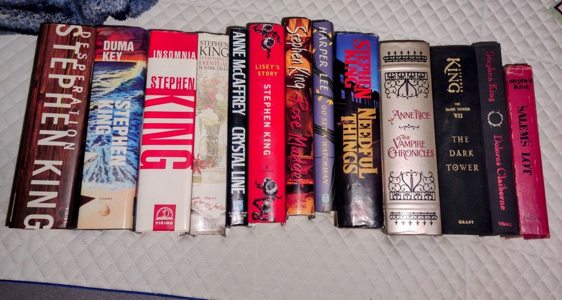 Stephen King Books Plus More $10 Each