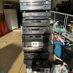 Audio stereo and power set (15 pcs all together)