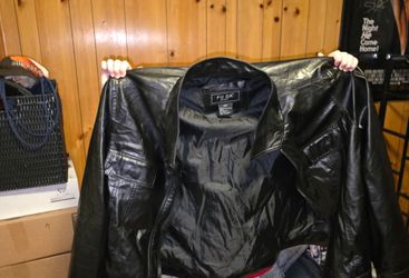 2xl leather jacket