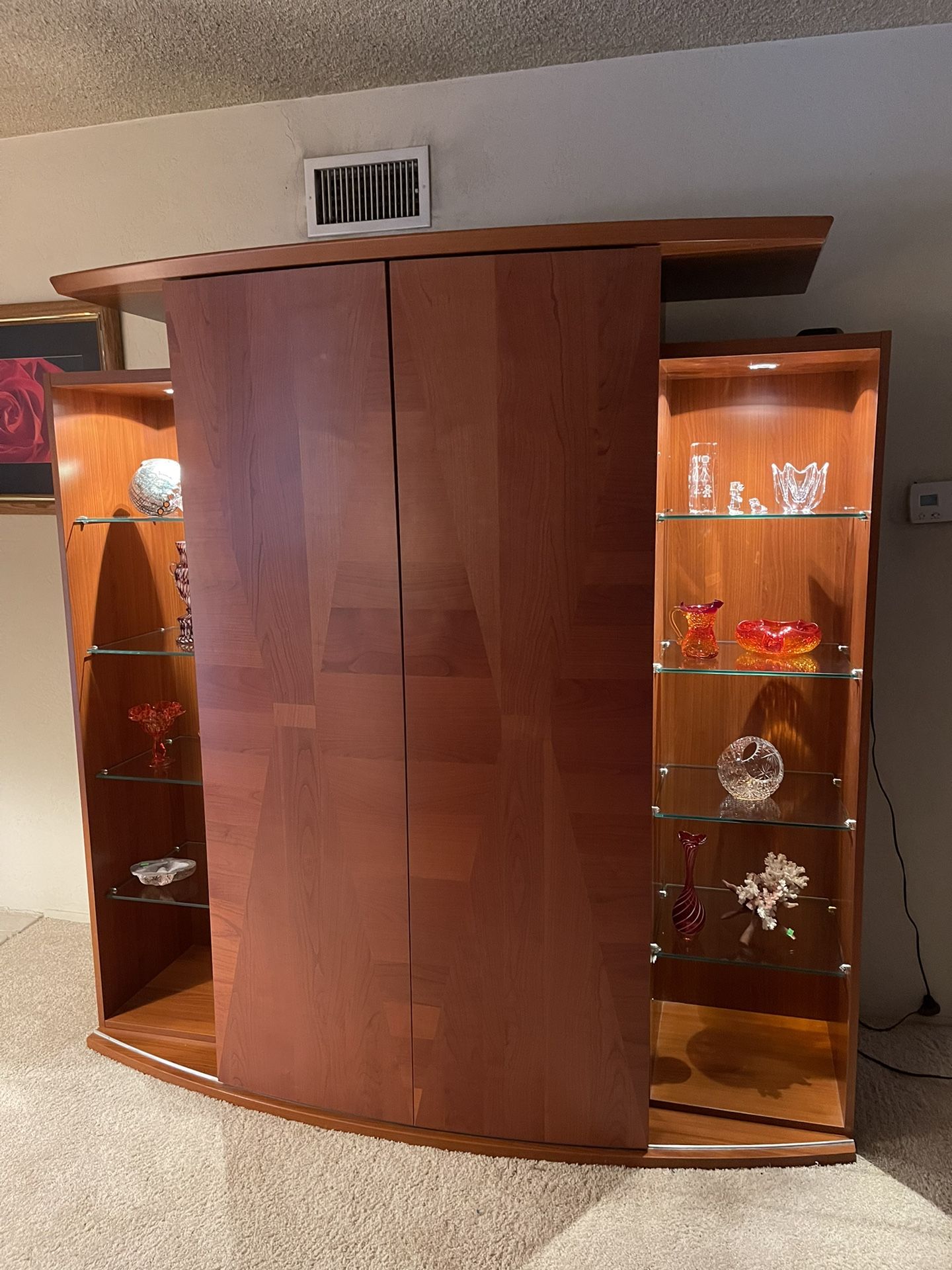 ALF ITALIA ~ Modern Contemporary Entertainment Center “OLGA” ~ Retail Price $ 2250