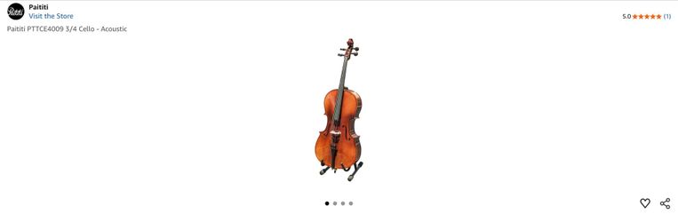 Paititi 3/4 Cello