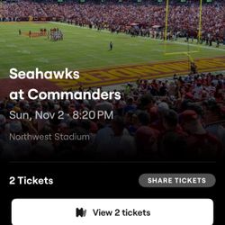 Commanders Vs Seahawks SNF Football 