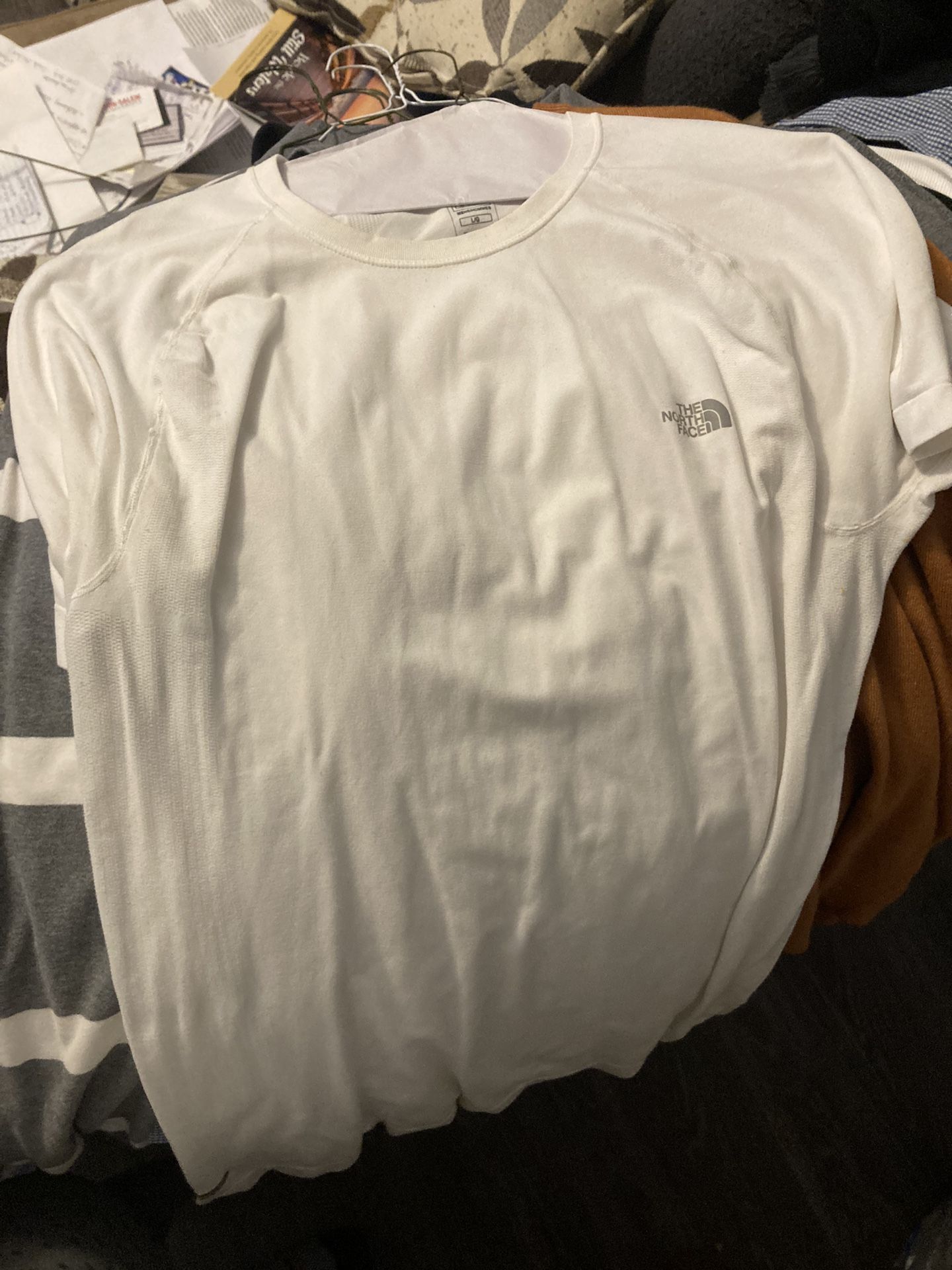 North Face & Russell brand tops