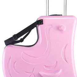 Kids Ride On Luggage Pink       ***NEW***   #106