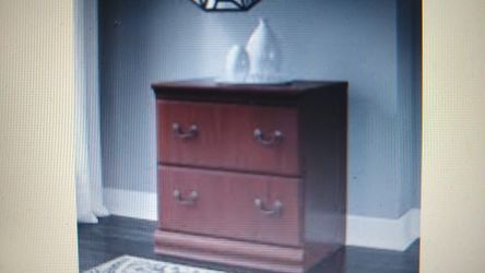 Bush Furniture Birmingham Lateral File Cabinet in Harvest Cherry