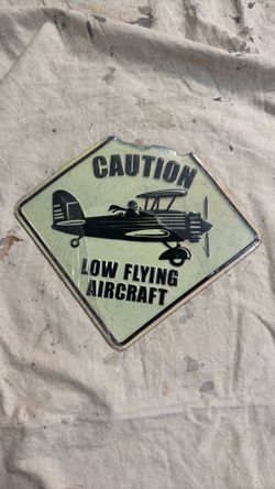 Airplane sign