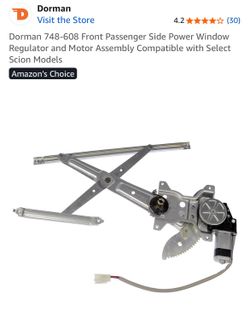 Dorman 748-608 Front Passenger Side Power Window Regulator. Compatible Select Scion Models New  $50. - 3 available