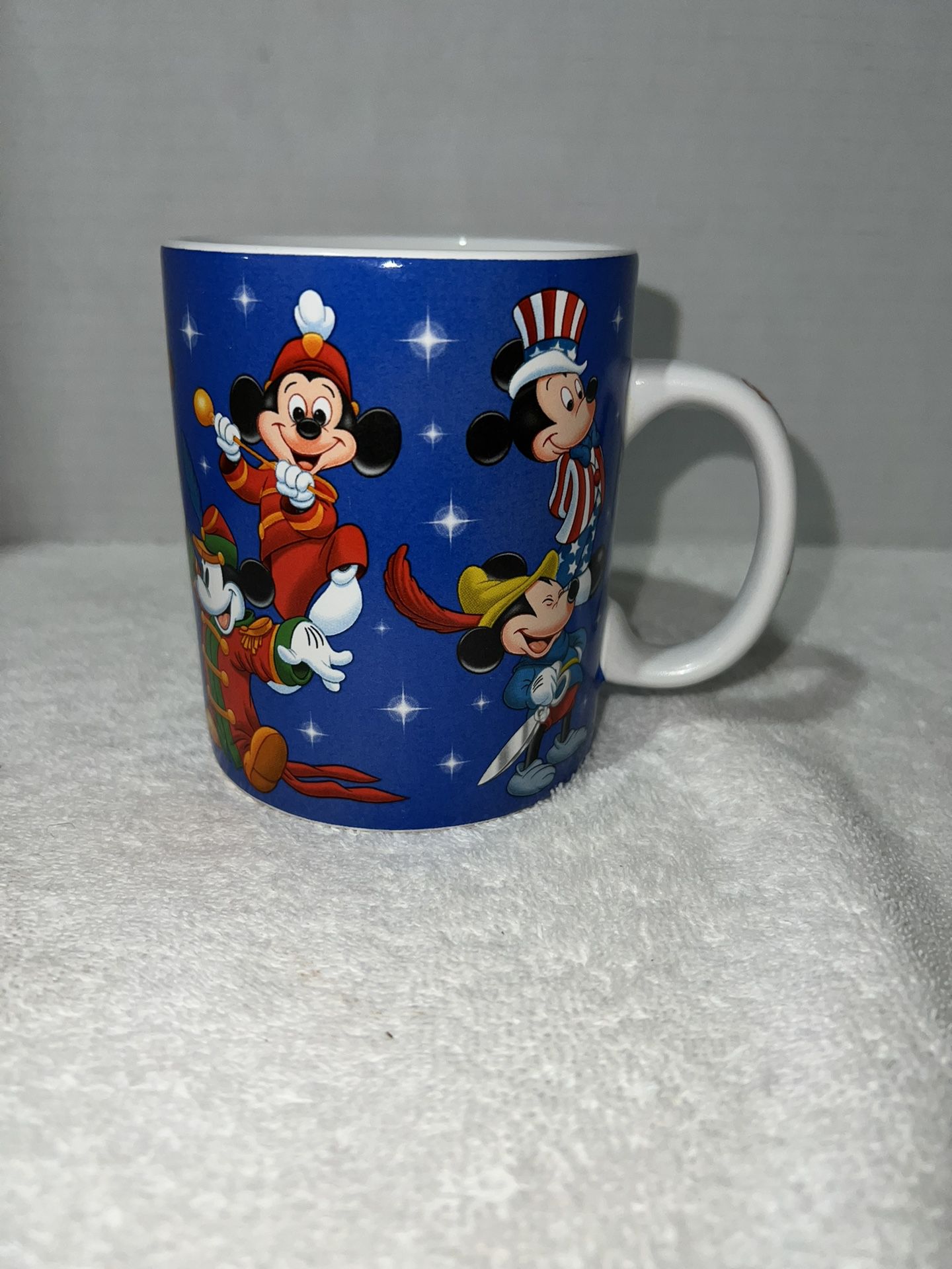 Coffee Mug Walt Disney World Mickey Mouse through the ages