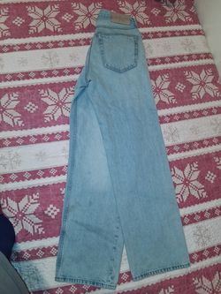 Baby blue Kelvin Clein jeans