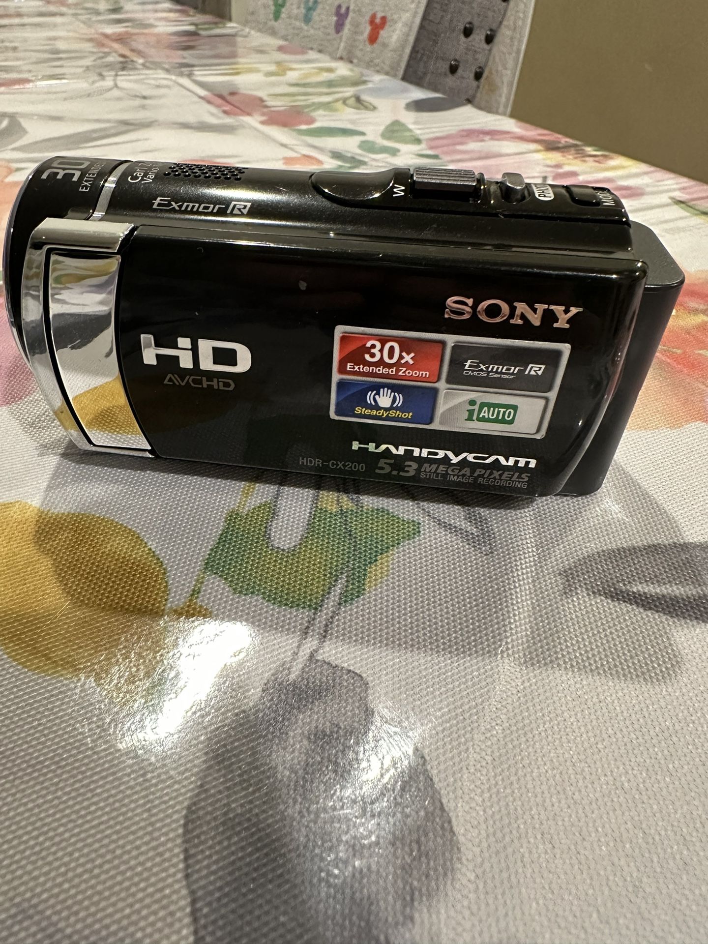 SONY HDR-CX200 HANDYCAM CAMCORDER