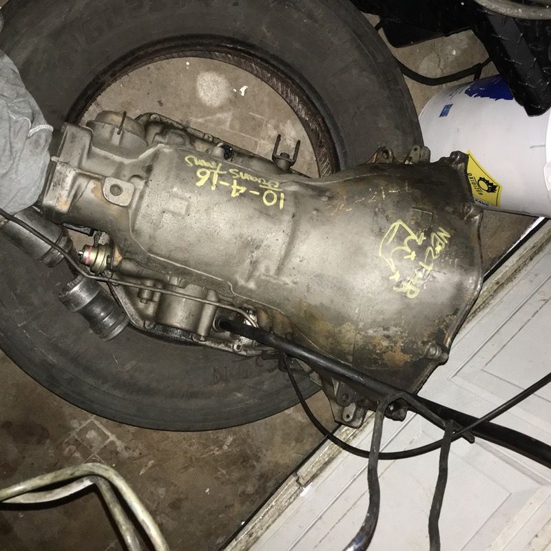 Built tranny from Juan’s transmission