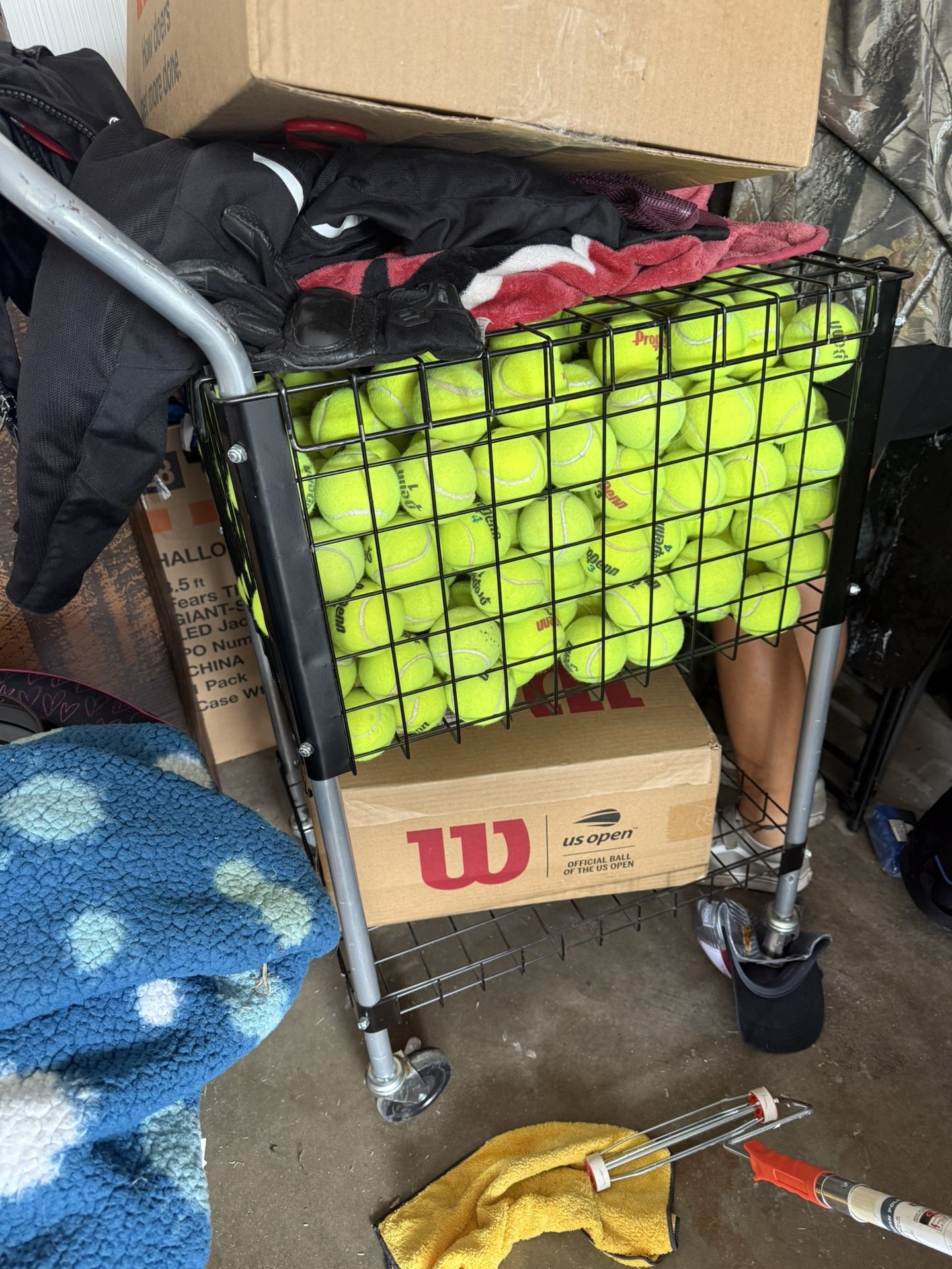 Tennis Teaching Basket