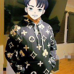 Long Sleeve Pullover Hoodie Sweatshirt Tops For Women And Men Both