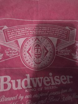 Budweiser Shirt XXL