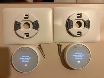 Pair Of Nest Thermostat E