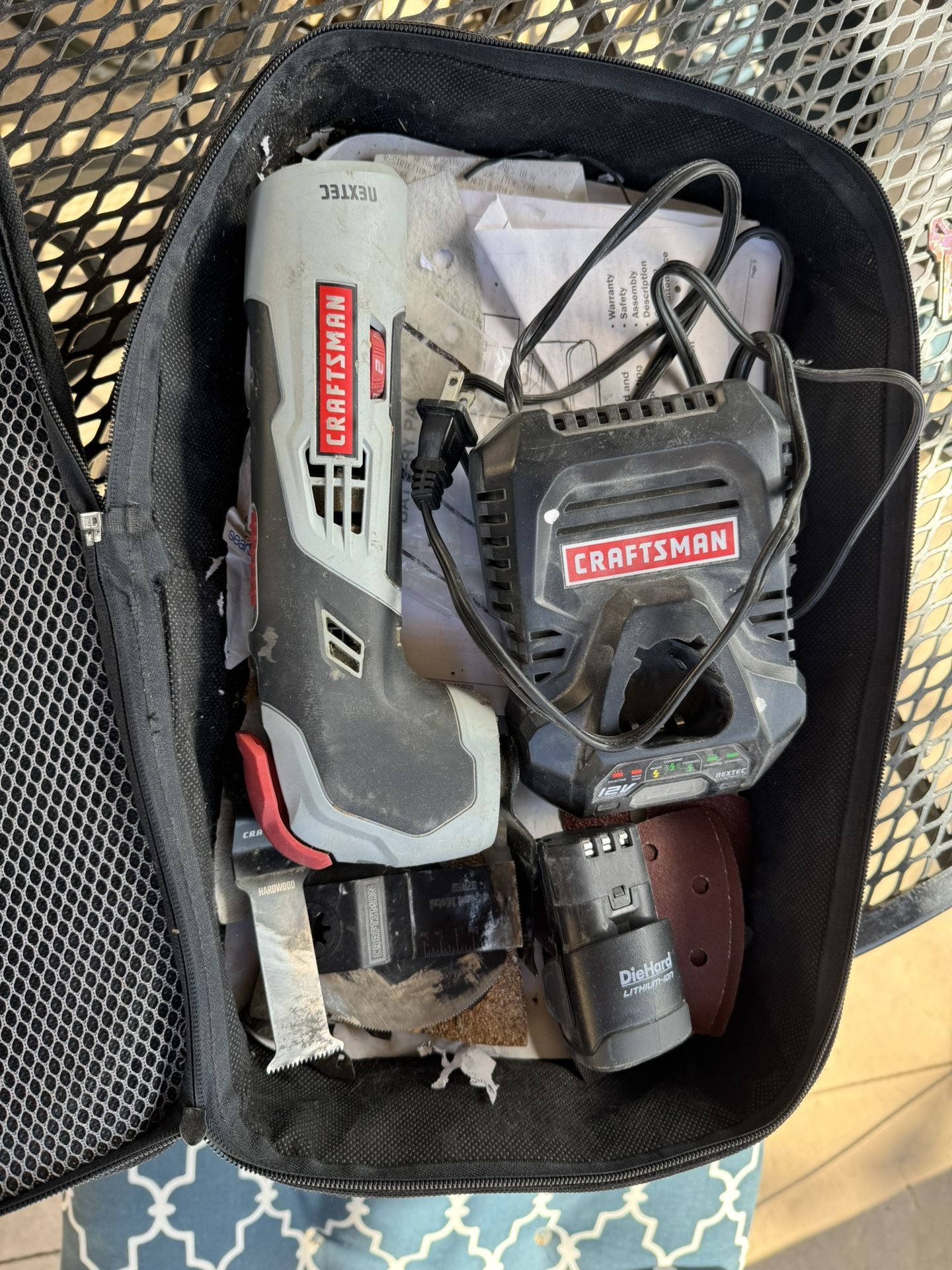 Battery Operated Craftsman Cordless Multi-tool