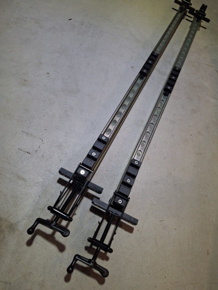 Pair of Large Capacity Four-Way Panel Clamps