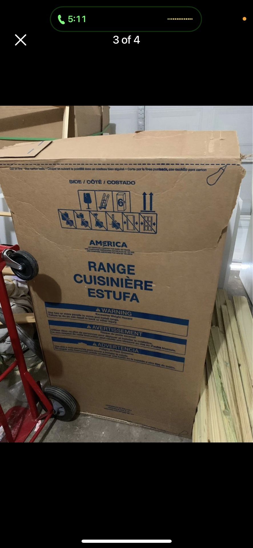 Electric Range / Estufa Eléctrica