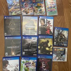 Video Game Lot Of 15 Games