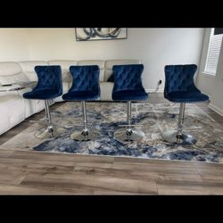American Signature Furniture Love Seat And Bar Stools Brand New