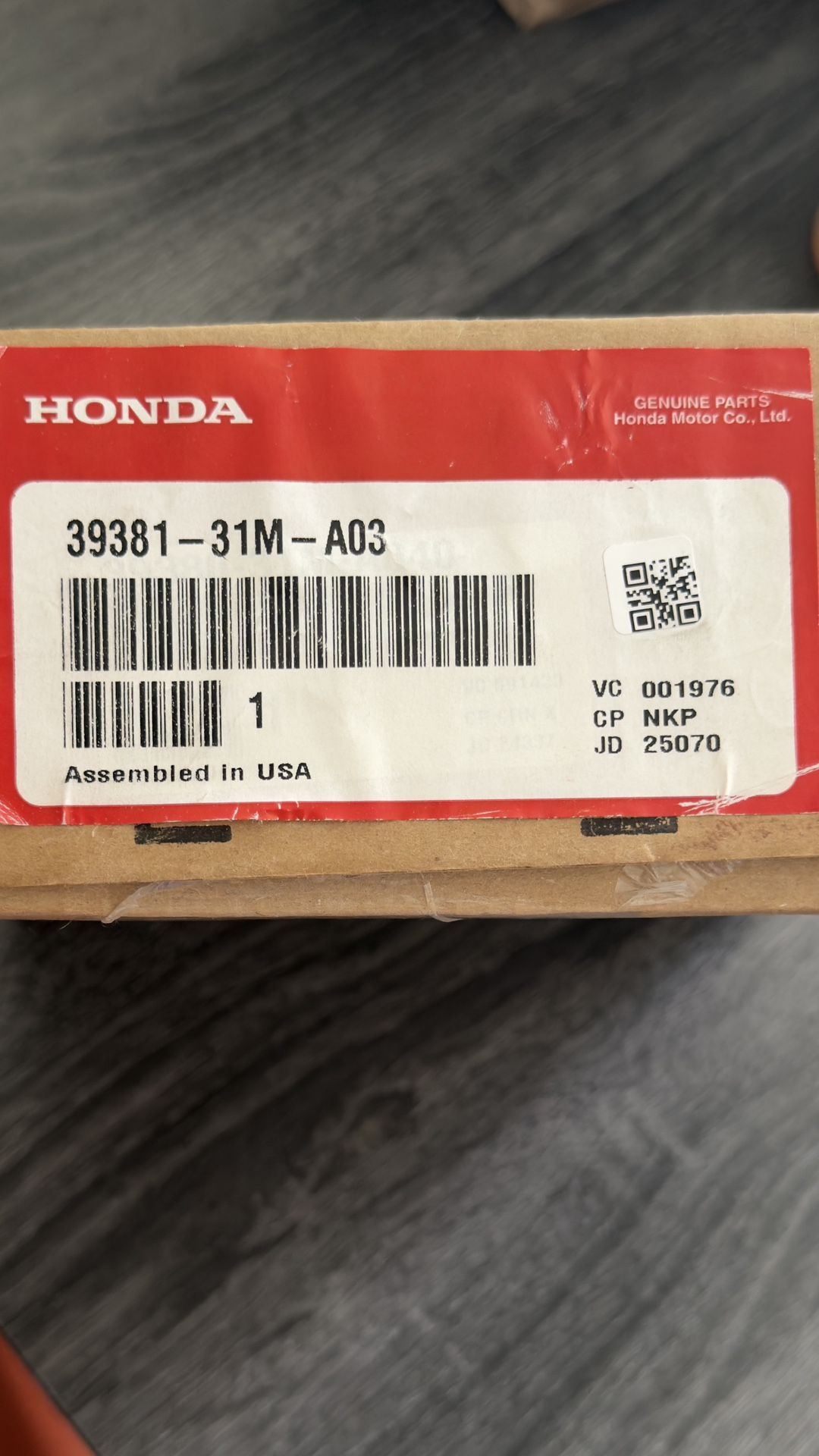 ADS Unit - Acura (39381-31M-A03) Genuine OEM Acura Parts & Accessories - (contact info removed)ma03