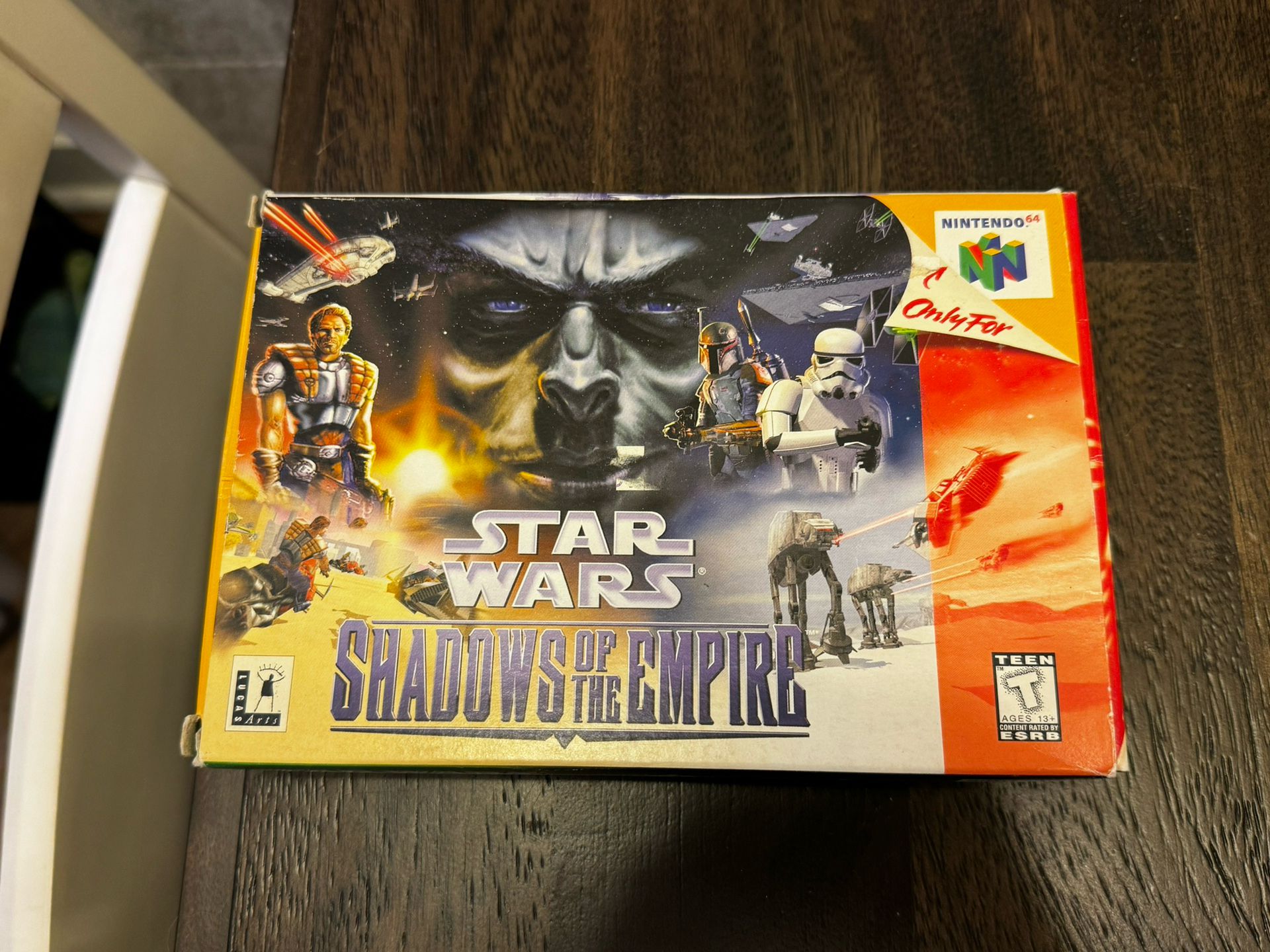N64 Shadows Of The Empires Star Wars Game