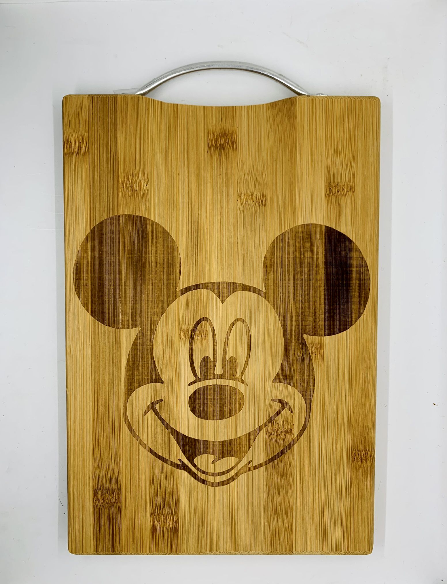 Mickey mouse laser engraved bamboo high quality cuttingboard pop gift