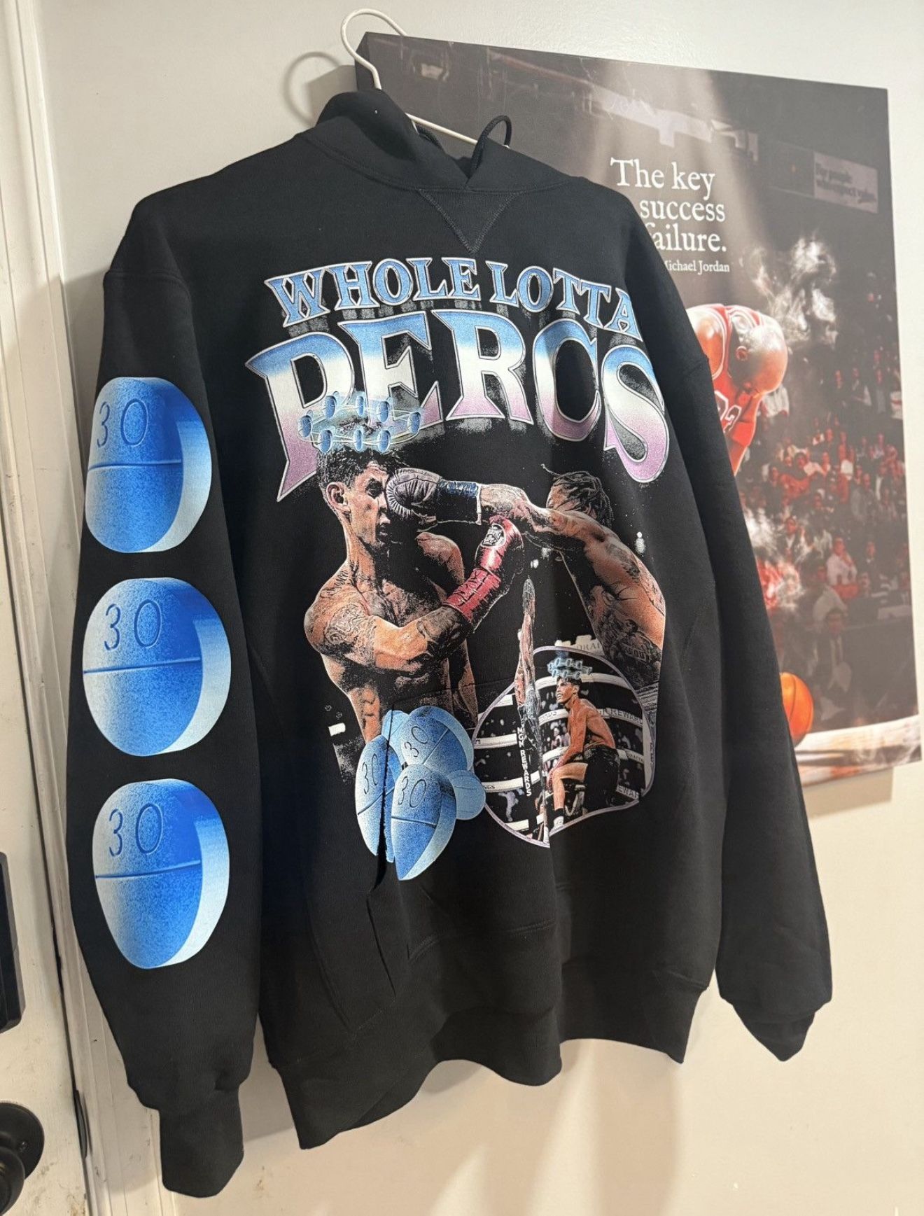 Whole Lotta Percs Hoodie In Black!