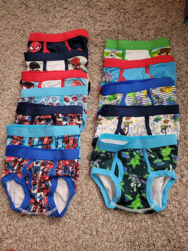Toy Story And Spiderman Boys Underwear for Sale in Modesto, CA - OfferUp