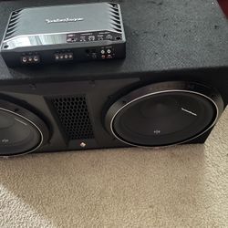 Rockford Fosgate P2 Dual 12’s Subwoofers  