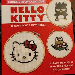 BRAND NEW CROSS STITCH HELLO KITTY