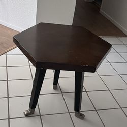 Hexagonal Side Table 