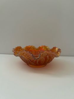 Vintage glass bowl