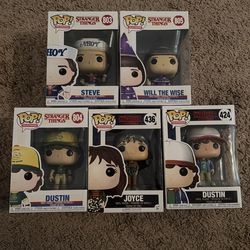 Stranger things POP set