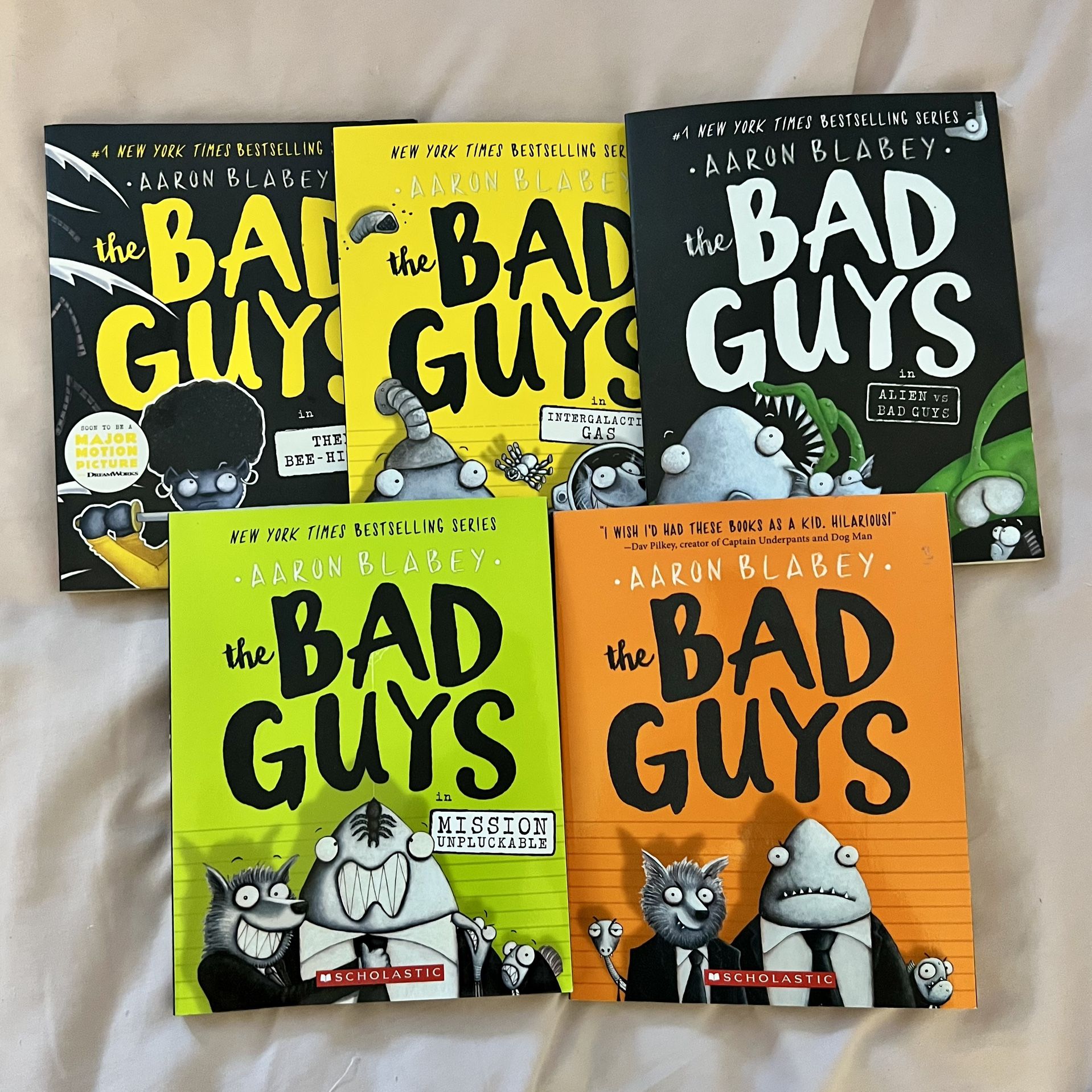 Bad Guys Books Bundle - 5 Total