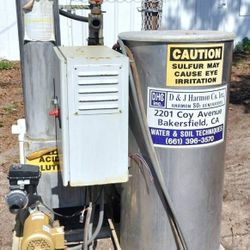 DHC D&J Harmon Co SO2 Generator Sulphur Burner Water PH Changer