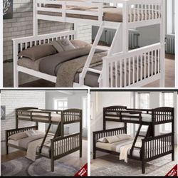 Bunk Bed Full And Twin Not Including Mattress 